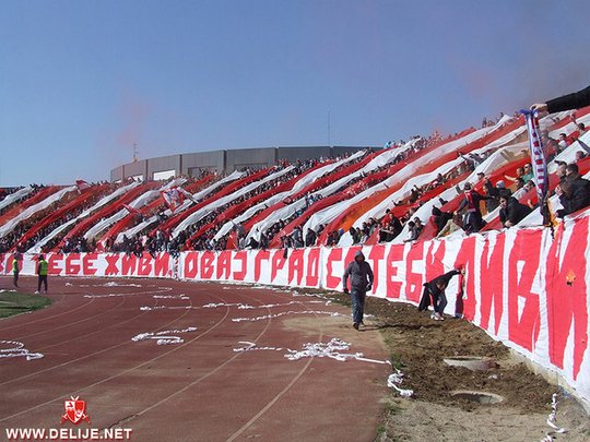 KACKET FAN FK RADNICKI NIS (Boja Crvena;Veličina 0;Dužina gazišta 0) -   (63117605)