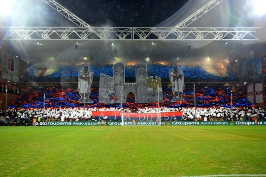 UC Sampdoria vs Genoa FC editorial stock image. Image of fans - 191404714